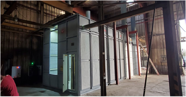 Blast Room Enclosure